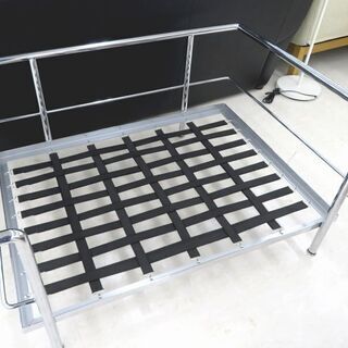 北海道千歳市発 Cassina カッシーナ LC3 1Pソファ/1人掛けソファ ファブリック アイボリー イ・マエストリ・コレクション ①