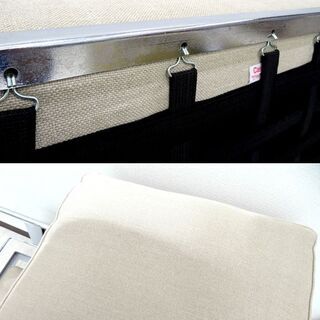 北海道千歳市発 Cassina カッシーナ LC3 1Pソファ/1人掛けソファ ファブリック アイボリー イ・マエストリ・コレクション ①