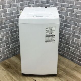 【ハッピー西葛西店】全自動洗濯機　4.5kg　東芝　2019年式　ID:60707 - 江戸川区