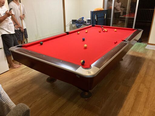 1台限り入荷しました 業務用 中古ビリヤード台 1台限り 沖縄県内 最安 最短 配送組み立てOK！billiards