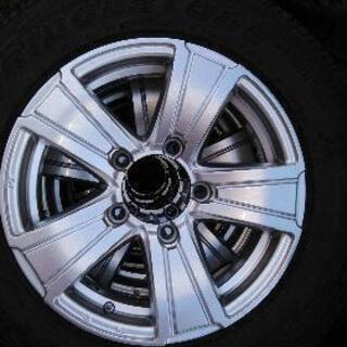 ジムニー用16インチ社外アルミホイール+AT175/80R16タイヤ4本セット