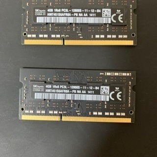【ネット決済・配送可】SK ハイニックス　DDR3-1600 P...