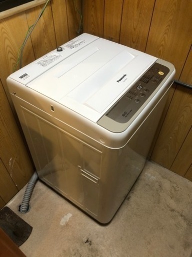 【販売済】Panasonic NA-F60B10-N 全自動洗濯機 6キロ