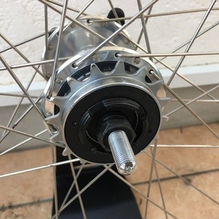 ピスト シマノ デュラ 前後ホイール NJS バッグ