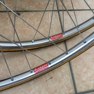 ピスト シマノ デュラ 前後ホイール NJS バッグ