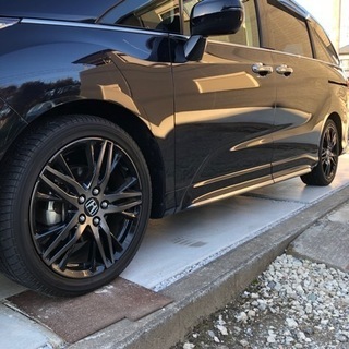 ホンダ RC オデッセイ タイヤホイールセット4本 後期 純正 オプション