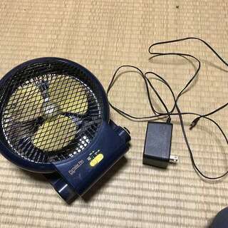 扇風機　小型　充電不可