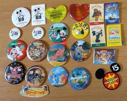 ディズニーストア缶バッジ Mi 立川のその他の中古あげます 譲ります ジモティーで不用品の処分
