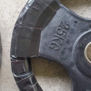 80kg 50mm オリンピック ラバープレート