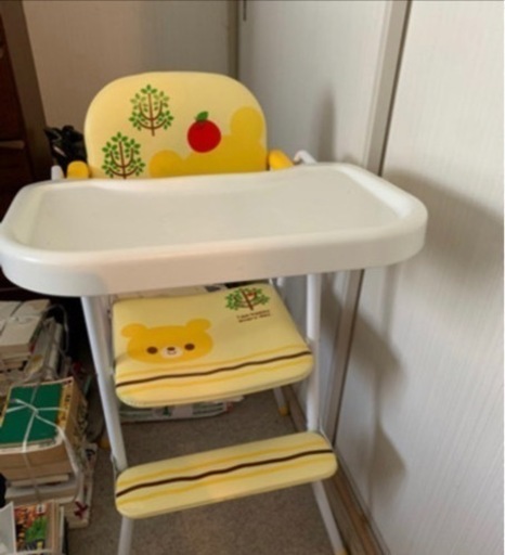 ベビーチェアハイチェアベルトなしお食事椅子幼児赤ちゃん サクラッセル 東浦和のキッズ用品 その他 の中古あげます 譲ります ジモティーで不用品の処分