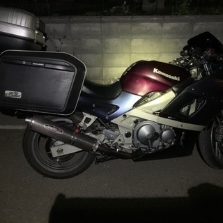雪積もる前限定で値引き価格。クラウザーK2！！ZZR400/600 キャリア4点セット