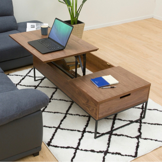 値下げ☆ニトリ　昇降ローテーブル　センターテーブルヒバリN120 値下げ☆ニトリ 昇降ローテーブル センターテーブルヒバリN120