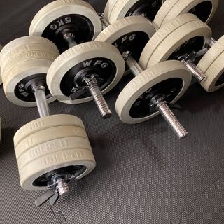 ダンベルセット60kg+40kg+追加シャフト2本WILD FIT ワイルドフィット