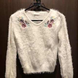 Cecil Mcbee M 長袖 ショート丈 花柄