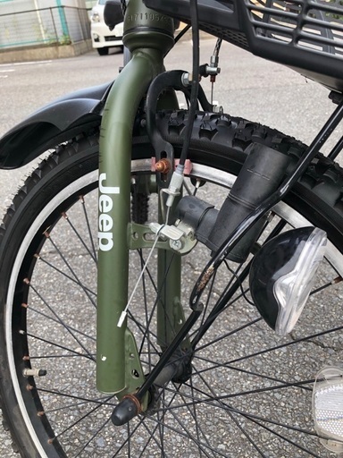 Jeep 子供用自転車 オリーブグリーン Jeep（ジープ） 2025年モデル キッズサイクル 16インチ JE-16G