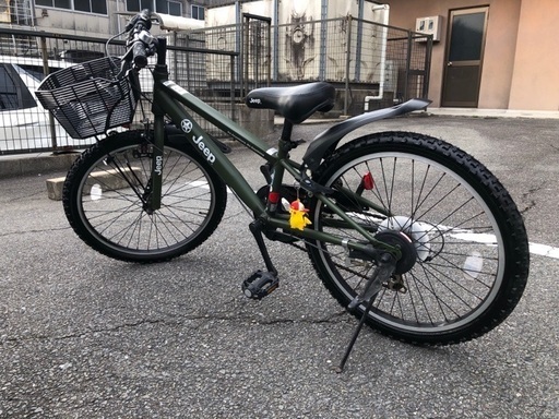 jeep 22インチ　子供用　自転車　マウンテンバイク