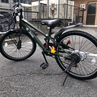 jeep 22インチ 子供用 自転車 マウンテンバイク