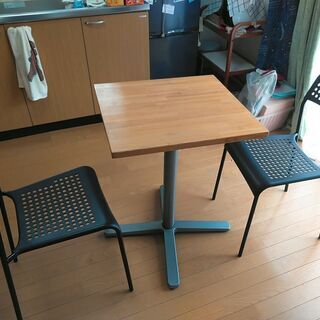 【ネット決済】喫茶店用のテーブル椅子セット