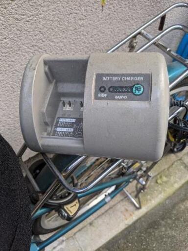 電動アシスト自転車　サンヨー