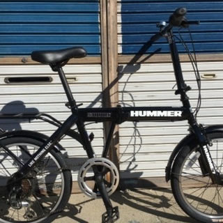 1317 折り畳み自転車 20インチ HUMMER