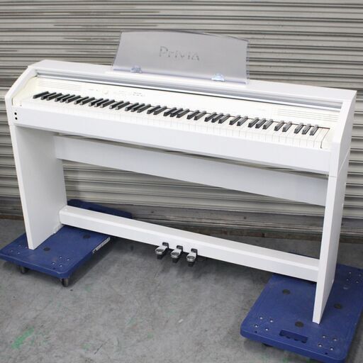 T959) CASIO 2013年製 PriviA PX-750WE ホワイトウッド 電子ピアノ キーボード 楽器 プリヴィア カシオ 自社配送・直取り限定