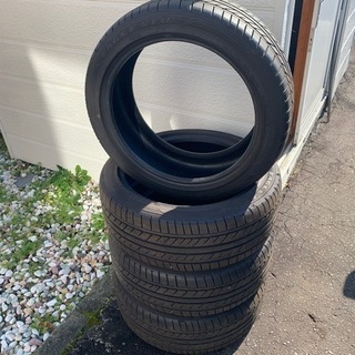 225/45R18 夏タイヤ4本バリ溝2020年製