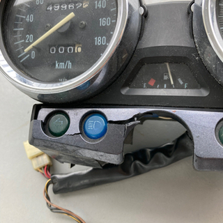 実働.ZRX1100外しZRX1200S純正メーターZRT10Cスピードメーター