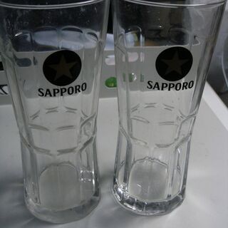 SAPPOROビールグラス