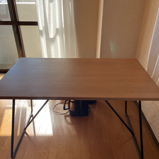 無印良品 折りたたみテーブル　オーク材 幅120×奥行70×高さ72cm