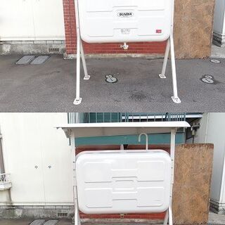 中古◇サンダイヤ 灯油タンク 400L KS2-490 屋根付きオイルタンク◇ 中古◇サンダイヤ 灯油タンク 400L KS2-490 屋根付きオイルタンク◇