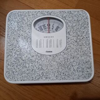 バネ式の体重計