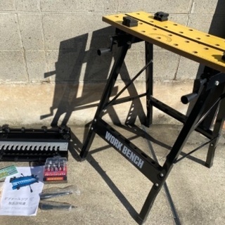 DIY 未使用お買い得セット ワークベンチ＋ジグソーセット＋トリマービット