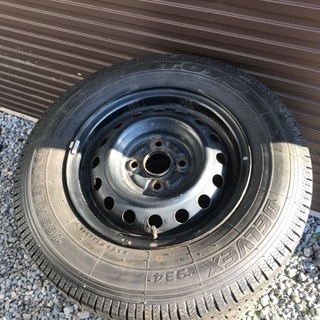 バリ溝　プロボックス/サクシード　165R13 6PR スタッドレス ホイール付き