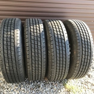 バリ溝　プロボックス/サクシード　165R13 6PR スタッドレス ホイール付き