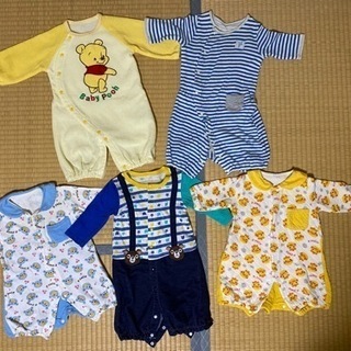 【ネット決済】新生児用子供服　サイズ:50〜70