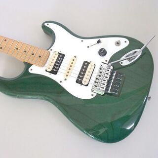 K.Nyui Custom Guitars P.G.M ストラトタイプ ギター シースルーグリーン カスタム MADE IN JAPAN ☆ 札幌市 北区 屯田