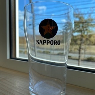 　　サッポロ　ビールグラス　　黒ラベル