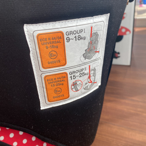 ミニーマウス　HGチャイルドシート 西松屋 HG ミニーマウス チャイルドシート 西松屋限定モデル 廃盤