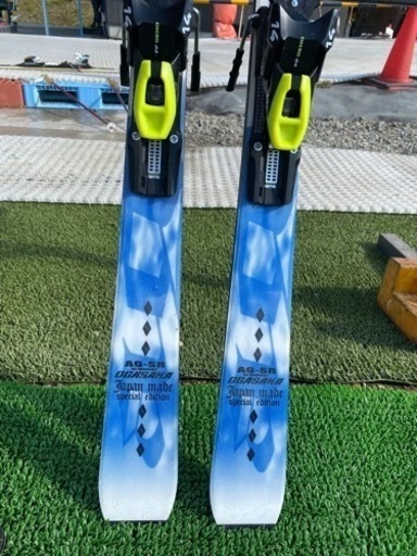オガサカ AG-SR 21年モデル。165㎝ 滑走日数10日 エッジはしっかり残っ
