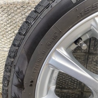 スタッドレスタイヤ　4本　ムーブキャンバス