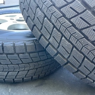 スタッドレスタイヤ＋ホイール4本セット 265/70R16 15年製 未使用 極美品