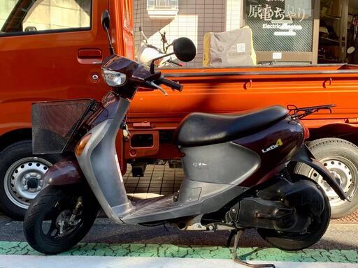東京大塚発スズキ・レッツ4　 CA45A現役バイク自賠責付き試乗も可能整備点検済み乗って帰れます！