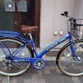 その他 a.n.design-works 27吋ファッションシティーサイクル 外装6段 