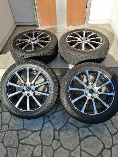 スタッドレスタイヤホイール4本セット　215/55/R17