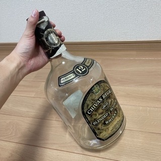 瓶　空瓶　ウイスキー　シーバスリーガル