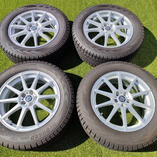 スタッドレスタイヤ 225/60R17　アルミホイール17x7J...