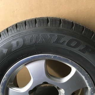 ダンロップENASAVE 195,80,R 15タイヤホイールセット