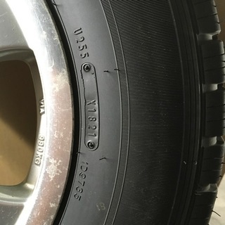 ダンロップENASAVE 195,80,R 15タイヤホイールセット