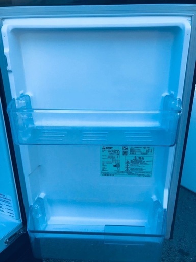 ♦️EJ1822番 三菱ノンフロン冷凍冷蔵庫 【2015年製】