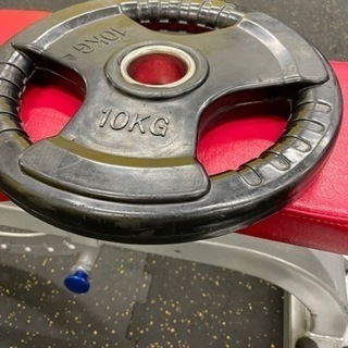 3グリップラバープレート　50㎜　　15㎏4枚　20㎏4枚 50mm 3グリップラバープレート20㎏4枚